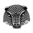 thumbnail image 1 of PAMTIER Men's Stainless Steel Vintage Personalised Punk Spotted Dog Ring Silver Size 11, 1 of 4