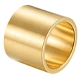 PAMTIER Men's Stainless Steel Wide Statement Rings Chunky Bold Brushed ...