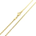 thumbnail image 1 of PAMTIER Men's Women's Stainless Steel Jewelry 2.4MM High Polished Hip Hop Rope Chains Twist Chain Necklace with Lobster Clasp Gold 23.6 Inches, 1 of 5