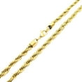 thumbnail image 1 of PAMTIER Men's Women's Stainless Steel Jewelry 6MM High Polished Hip Hop Rope Chains Twist Chain Necklace with Lobster Clasp Gold 21.7 Inches, 1 of 5