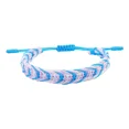 thumbnail image 1 of PAMTIER Unisex Handmade Braided Cool Colorful Bohemia Jewelry Rope Lesbian LGBT Gay Rainbow Pride Cuff Bracelets LGBTQ Community Style 7, 1 of 2