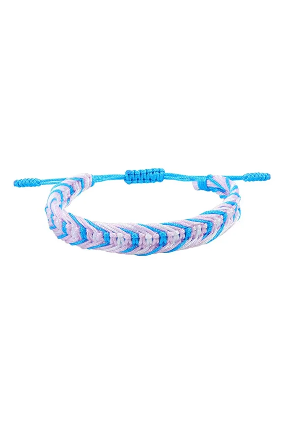Unisex Handmade Braided Cool Colorful Bohemia Jewelry Rope Lesbian LGBT Gay Rainbow Pride Cuff Bracelets LGBTQ Community Style 7
