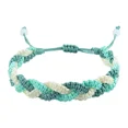 thumbnail image 1 of PAMTIER Unisex Handmade Braided Dainty Matching Set Colorful Multilayer Bohemia Jewelry Rope Lesbian LGBT Gay Rainbow Pride Cuff Bracelets Style 1, 1 of 3