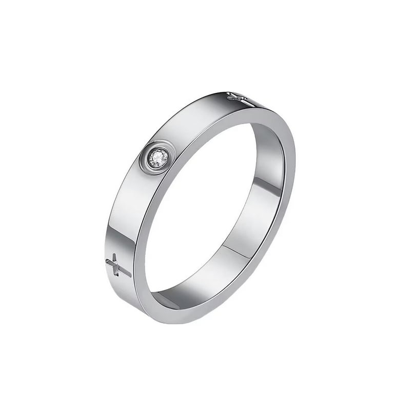 Unisex stainless steel rings discount