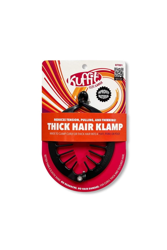 Kuffit Thick Hair Klamp - For Curly, Thick Textured Hair