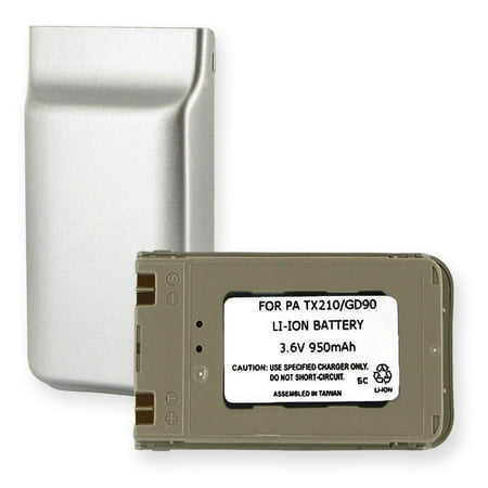PAN TX210 LI-ION 950mAh and SILVER Cellular Battery