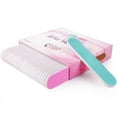 thumbnail image 1 of PANA 25pcs Professional Nail Files Buffers Mini Size Double Sided Emery Board Washable - for Natural & Acrylic Manicure Pedicure Tools Home 25 Pieces Pack, 1 of 10