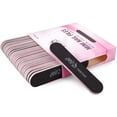 thumbnail image 1 of PANA 25pcs Professional Nail Files Buffers Mini Size Double Sided Emery Board Washable - for Natural & Acrylic Manicure Pedicure Tools Home 25 Pieces Pack, 1 of 5