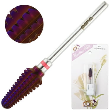 PANA 3/32" TORNADO PURPLE CARBIDE BIT - TRIPLE EXTRA COARSE GRIT