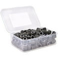 thumbnail image 1 of PANA Sanding Band Files for Mandrel Nail Drill Bits - 100pcs per box (150 Grit, Black), 1 of 6