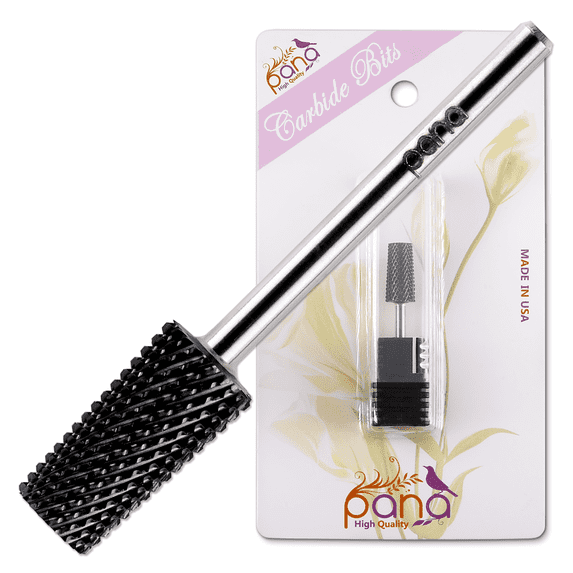 PANA USA 3/32" Tapered Barrel Carbide Nail Bit- (Medium Grit, DLC Black)