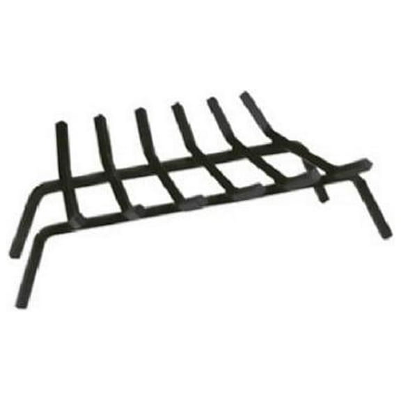 PANACEA PRODUCTS CORP 27-Inch Black Wrought Iron Fireplace Grate 15452TV