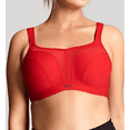 thumbnail image 1 of PANACHE Fiery Red Full-Busted Underwire Sports Bra, US 40DDDD/G, UK 40F, NWOT, 1 of 4
