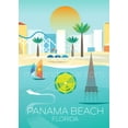 thumbnail image 1 of PANAMA BEACH PRINT, 1 of 1