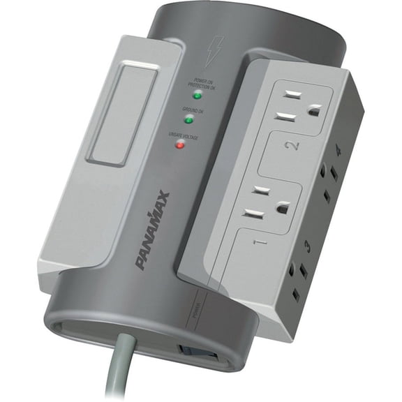 Panamax M4-EX - Four (4)-Outlet Surge Protector