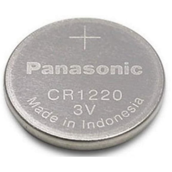 PANASONIC BATTERIES CR1220 BATTERY, LITHIUM, 3V, COIN CELL (1 piece)