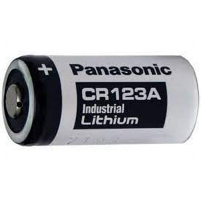 Panasonic 3V CR-123 2/3A Photo Lithium Battery Replaces EL123 K123A