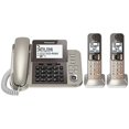 PANASONIC Corded / Cordless Phone System with Answering Machine and One