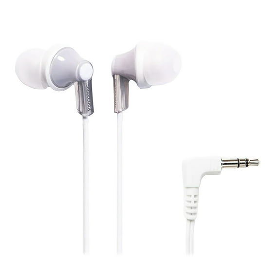 Panasonic ErgoFit Earphones, Neodymium Drivers, RP-HJE120 (Silver), RP-HJE120-S