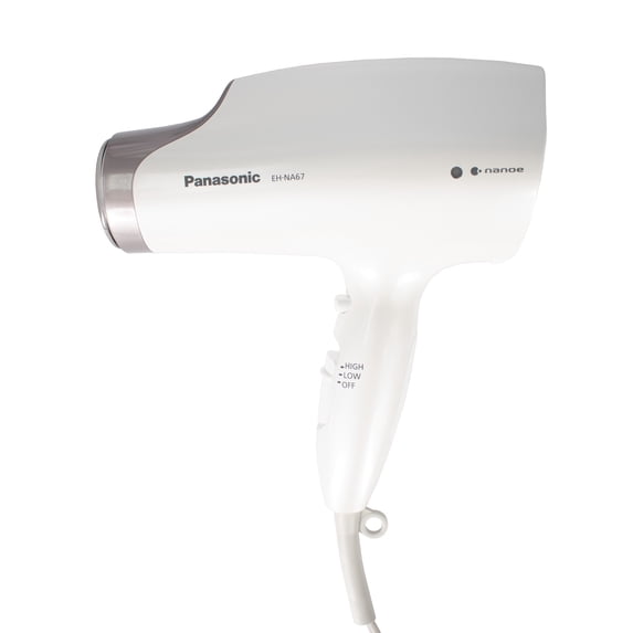 PANASONIC EH-NA67-W235 Panasonic - EH-NA67-W Nanoe Hair Dryer with Oscillating QuickDry Nozzle - White