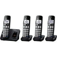 thumbnail image 1 of PANASONIC KX-TGE234B DECT 6.0 Plus Expandable Digital Cordless Answering System (4-Handset System), 1 of 3