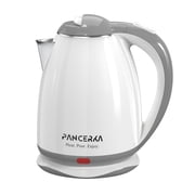 PANCERKA Electric Kettle, 1.8L Tea Kettle for Coffee or Tea, Fast Boiling, Auto Shut-off, White