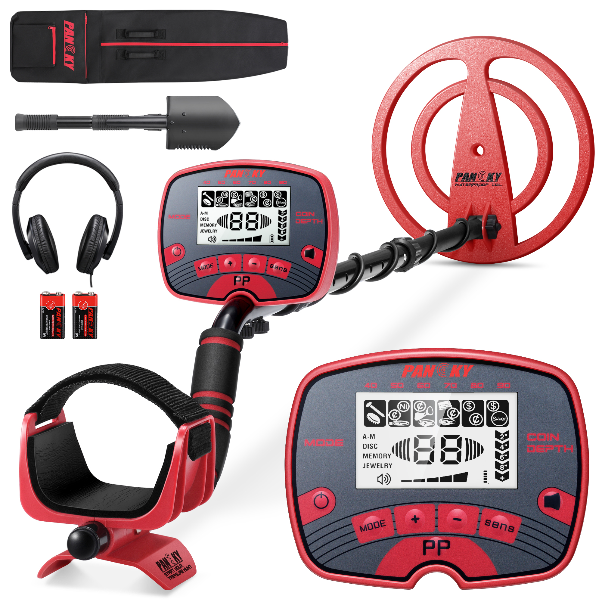 Coiltek Goldhawk 9" MONO Search Coil for Minelab GPX 6000 Metal