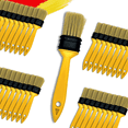 thumbnail image 1 of PANCLUB Paint Brushes for Walls I Chip Brush Set 1.5 inch 15 Pack I S.Chip Brush Never Lose Bristles - Small Package I 100% Plastic I for Paint, Glues, Stains and Completely Recyclable, 1 of 6