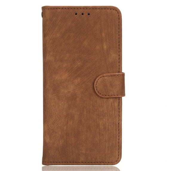 PANDACO Brown Wallet Case for Samsung Galaxy S24 Ultra