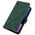 thumbnail image 1 of PANDACO Forest Green Suede Wallet Case for iPhone 11, 1 of 3