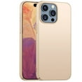 thumbnail image 1 of PANDACO Hard Shell Gold Case for iPhone 15 Pro, 1 of 2