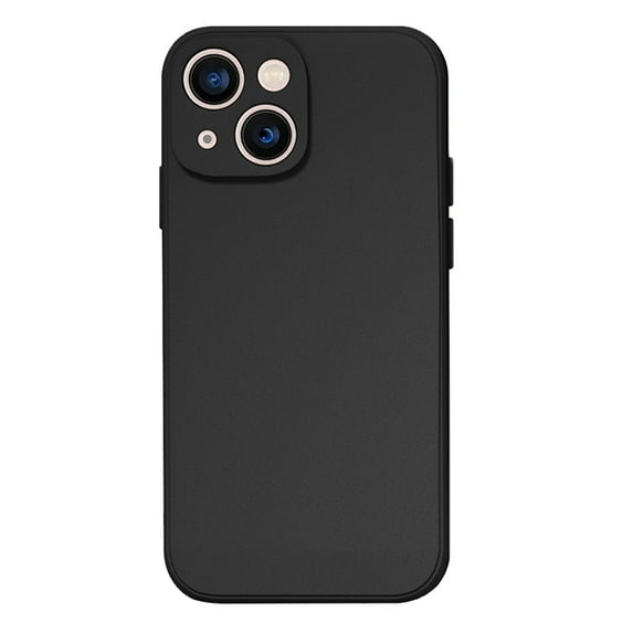 PANDACO Soft Shell Matte Black Case for iPhone 14 Plus