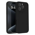 thumbnail image 1 of PANDACO Soft Shell Matte Black Case for iPhone 16 Pro, 1 of 3