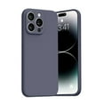thumbnail image 1 of PANDACO Soft Shell Matte Lavender Gray Case for iPhone 15 Pro Max, 1 of 5