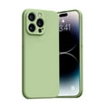 thumbnail image 1 of PANDACO Soft Shell Matte Matcha Case for iPhone 15 Pro Max, 1 of 4