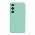 thumbnail image 1 of PANDACO Soft Shell Matte Mint Blue Case for Samsung Galaxy S21, 1 of 3