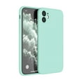 thumbnail image 1 of PANDACO Soft Shell Matte Mint Blue Case for iPhone 11, 1 of 3