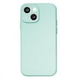 thumbnail image 1 of PANDACO Soft Shell Matte Mint Blue Case for iPhone 14, 1 of 3