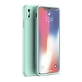 thumbnail image 1 of PANDACO Soft Shell Matte Mint Blue Case for iPhone XS Max, 1 of 4