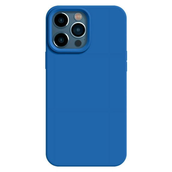 PANDACO Soft Shell Matte Navy Case for iPhone 15 Pro