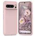 thumbnail image 1 of PANDACO Soft Shell Matte Pink Case for Google Pixel 8 Pro, 1 of 3