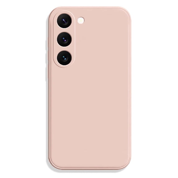 PANDACO Soft Shell Matte Pink Case for Samsung Galaxy S23+