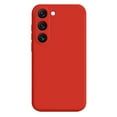 thumbnail image 1 of PANDACO Soft Shell Matte Red Case for Samsung Galaxy S23, 1 of 2
