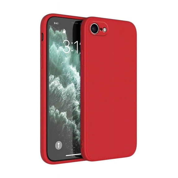 PANDACO Soft Shell Matte Red Case for iPhone 6 Plus or iPhone 6s Plus