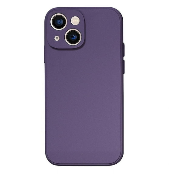 PANDACO Soft Shell Matte Violet Case for iPhone 14