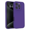 thumbnail image 1 of PANDACO Soft Shell Matte Violet Case for iPhone 16 Pro Max, 1 of 3