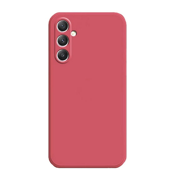 PANDACO Soft Shell Matte Wine Red Case for Samsung Galaxy A54
