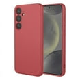 thumbnail image 1 of PANDACO Soft Shell Matte Wine Red Case for Samsung Galaxy S24+, 1 of 2