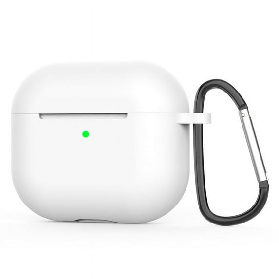 PANDACO White Soft Case for AirPods Charging Case (4th Gen)