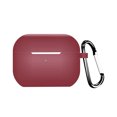 thumbnail image 1 of PANDACO Wine Red Soft Case for AirPods Pro (2nd Gen) Charging Case, 1 of 2